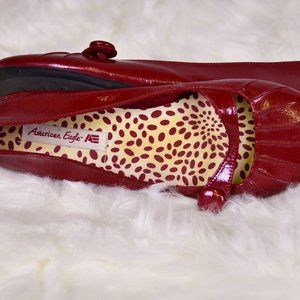 American Eagle Dress Shoes RED Women's size 9.5